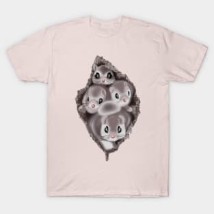 Fluffy Tree Hollow T-Shirt